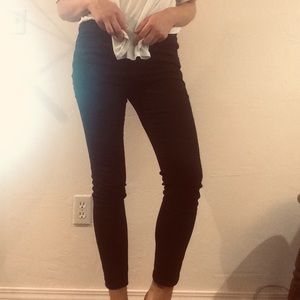 Madewell Roadtripper Jeans, Black, Size 29